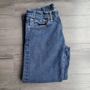 Men's Polo Ralph Lauren Dark Blue Boot Cut Blue Jeans | size 32/30